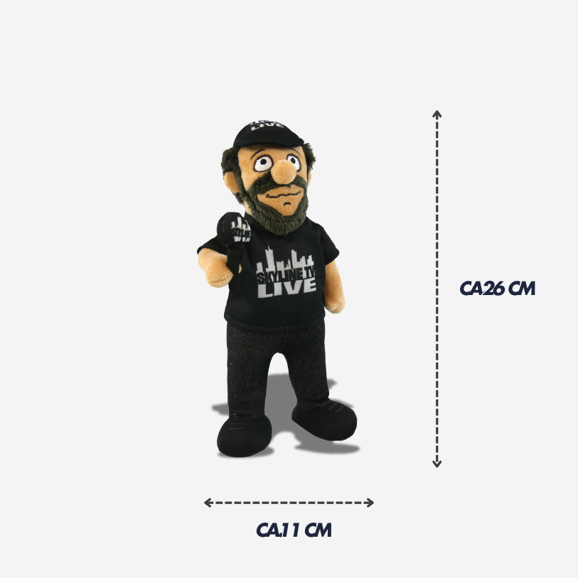 Adam mit Angaben zur Größe